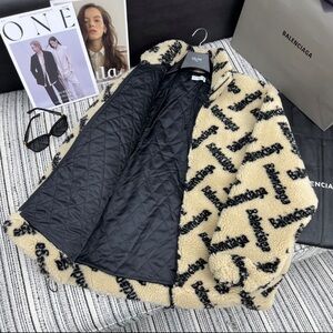 Balenciaga Teddy coat